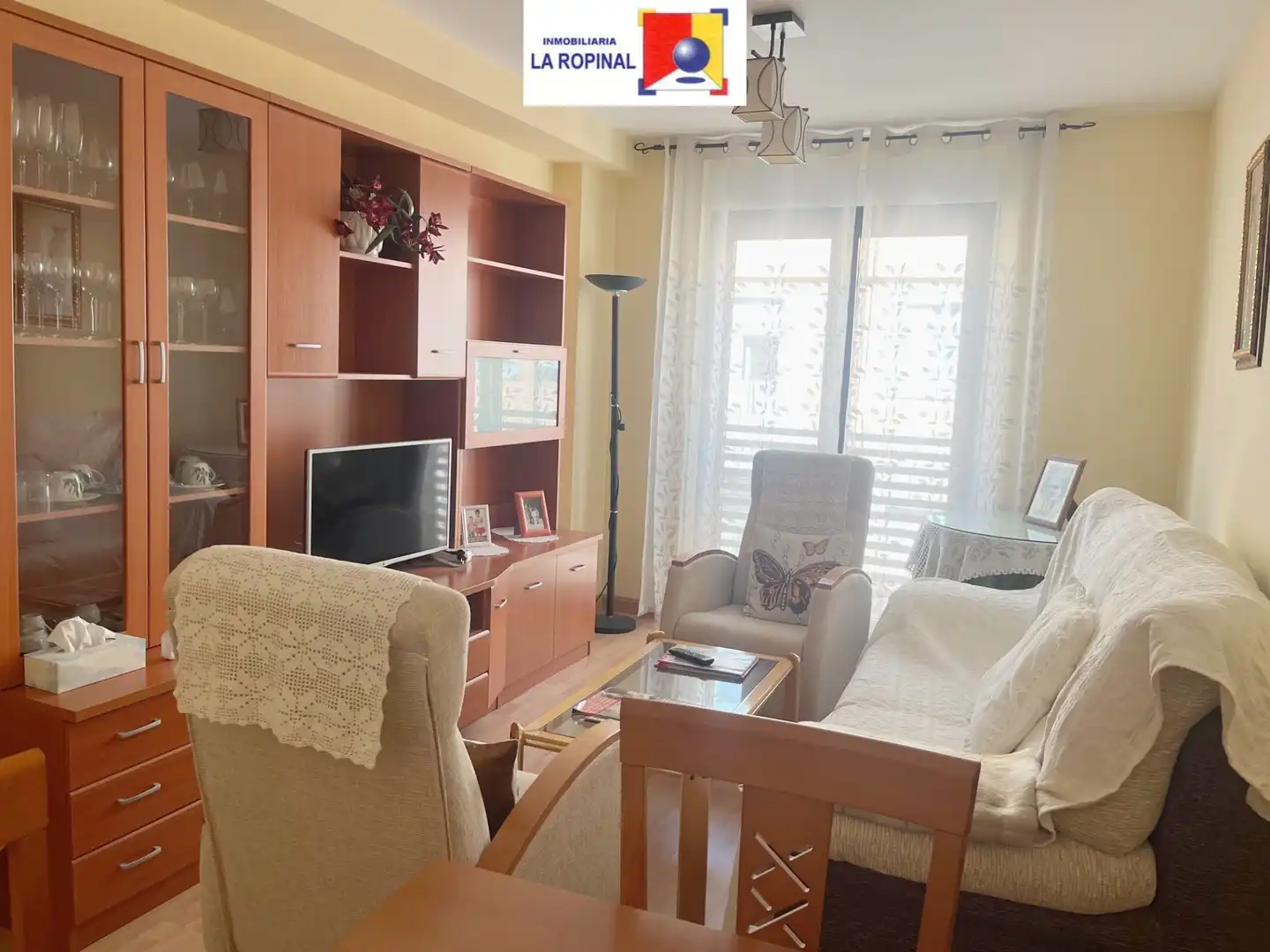 Sala de estar de Piso en venta en Salamanca Capital con Calefacción, Parquet y Amueblado