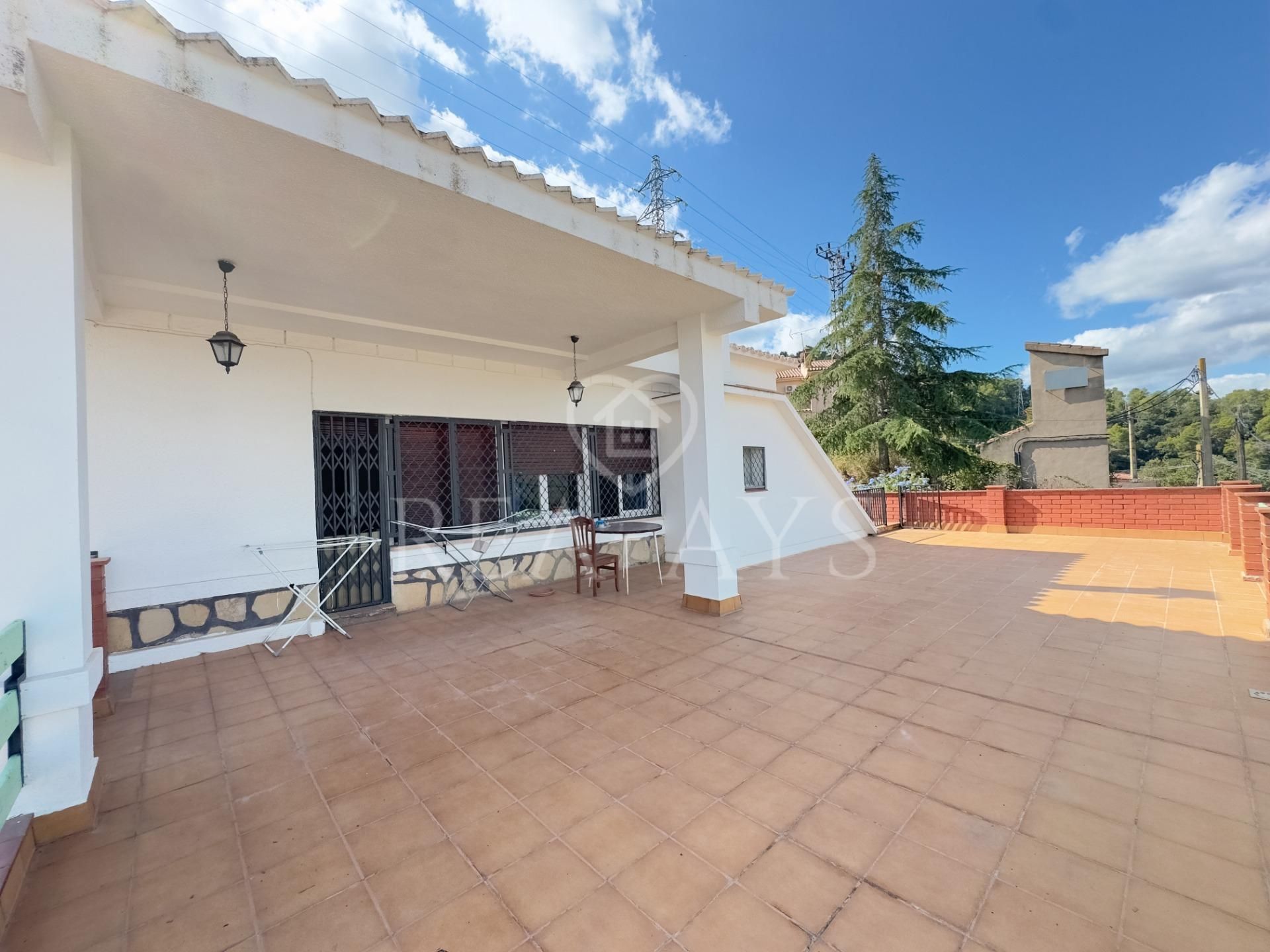 Terraza de Casa o chalet en venta en Cervelló con Calefacción, Jardín privado y Terraza
