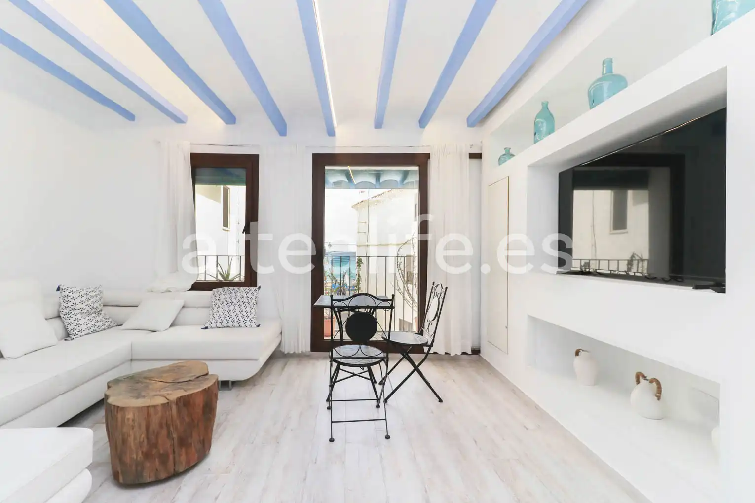 Living room of Apartments for rent in Altea  with Furnished, Oven and Microwave