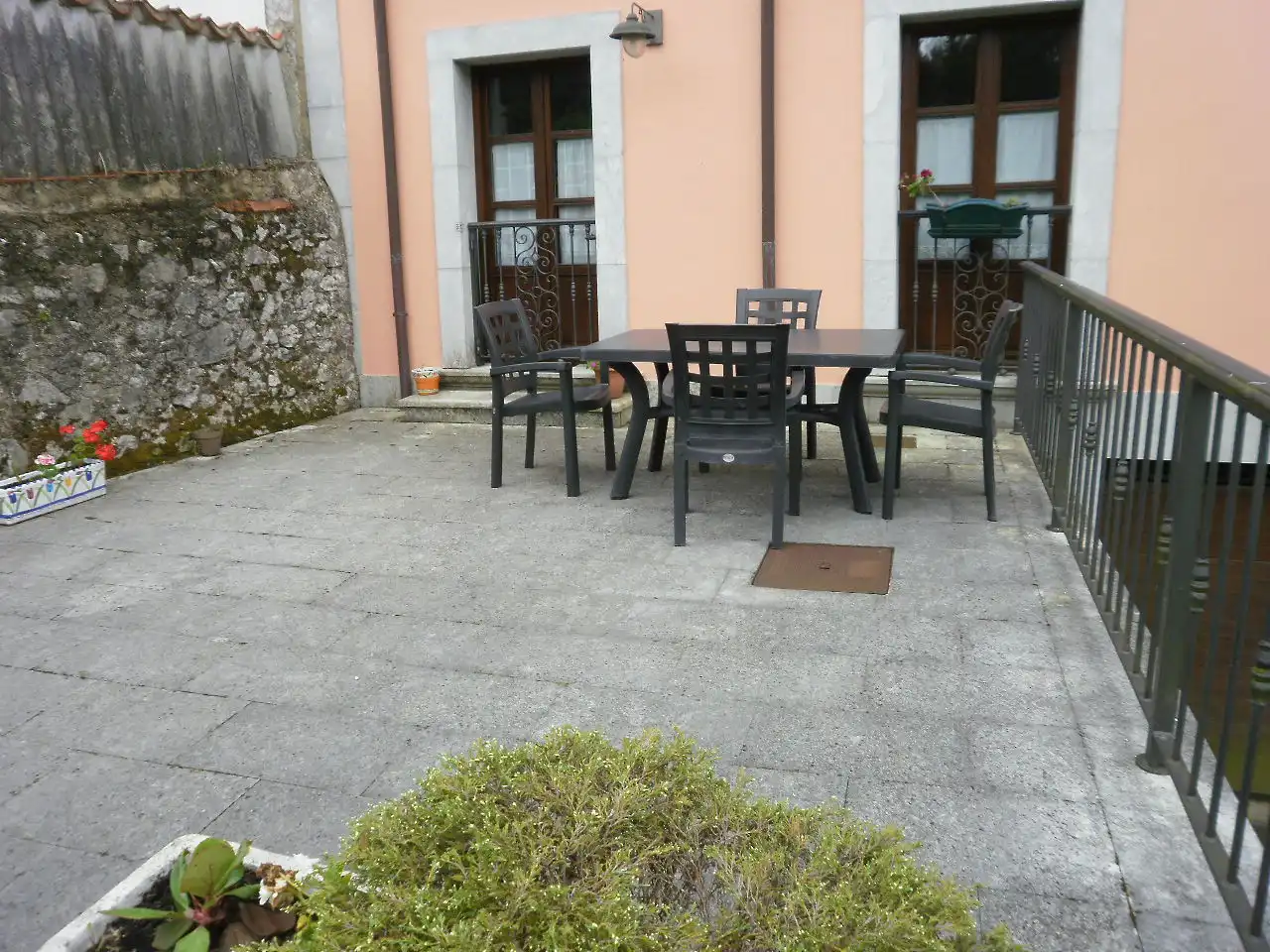 Terraza de Apartamento de alquiler en Llanes con Calefacción, Terraza y Amueblado