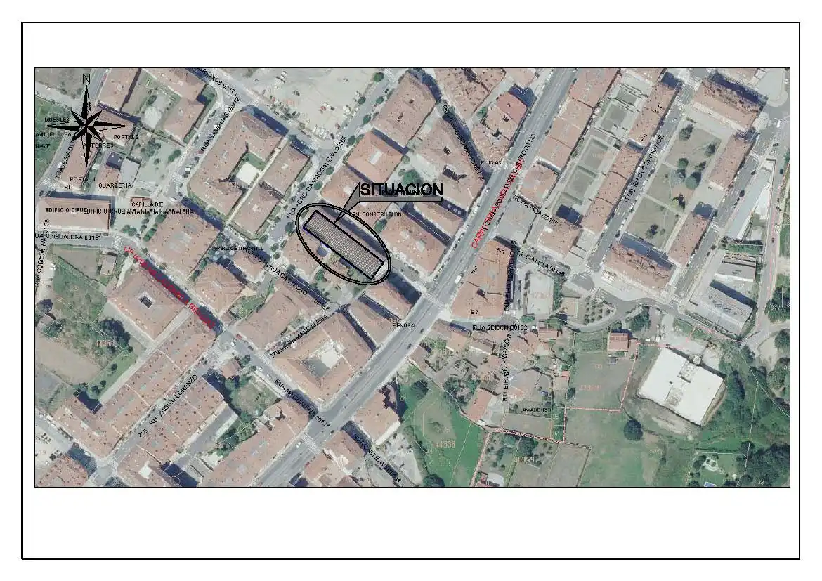Vista exterior de Dúplex de lloguer en Ames amb Calefacció, Parquet i Traster