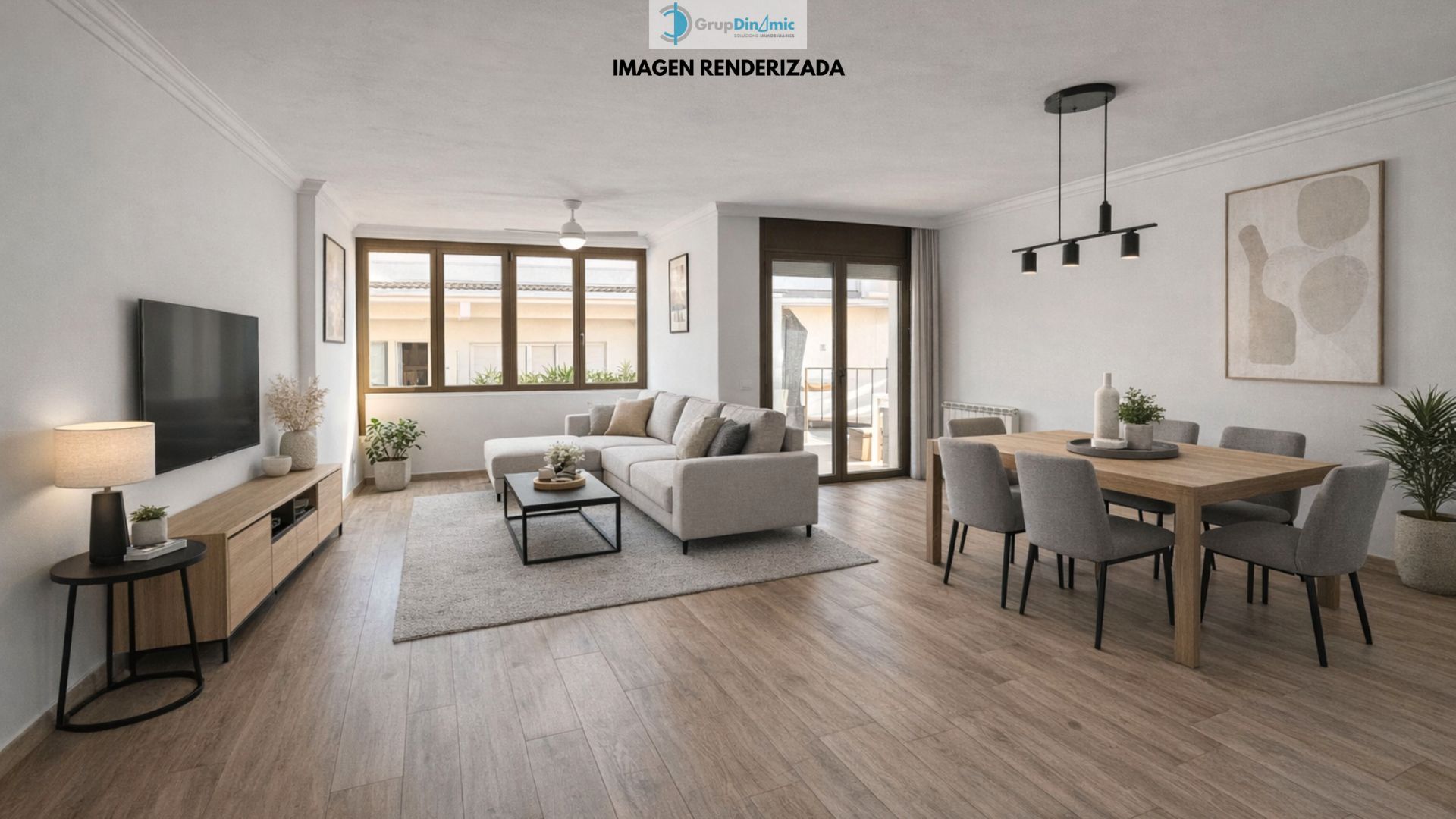 Wohnzimmer von Wohnung zum Verkauf in Palamós mit Heizung, Ofen und Balkon