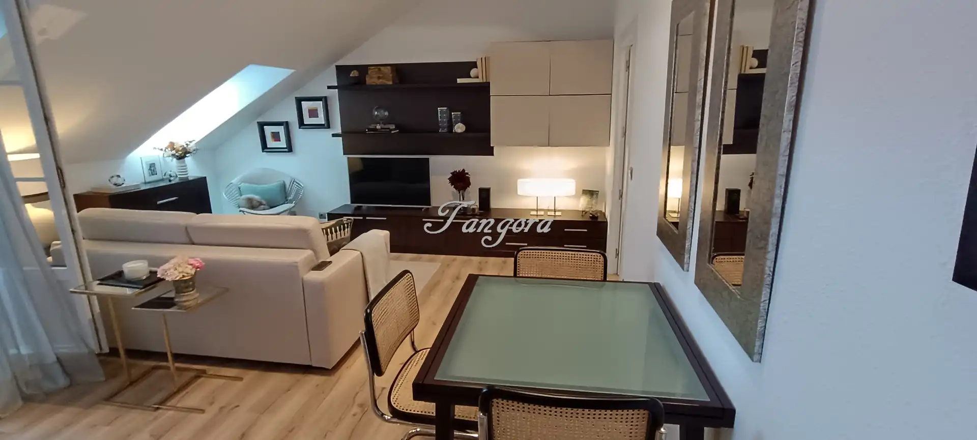 Sala de estar de Ático en venta en Ribamontán al Mar con Calefacción, Parquet y Terraza
