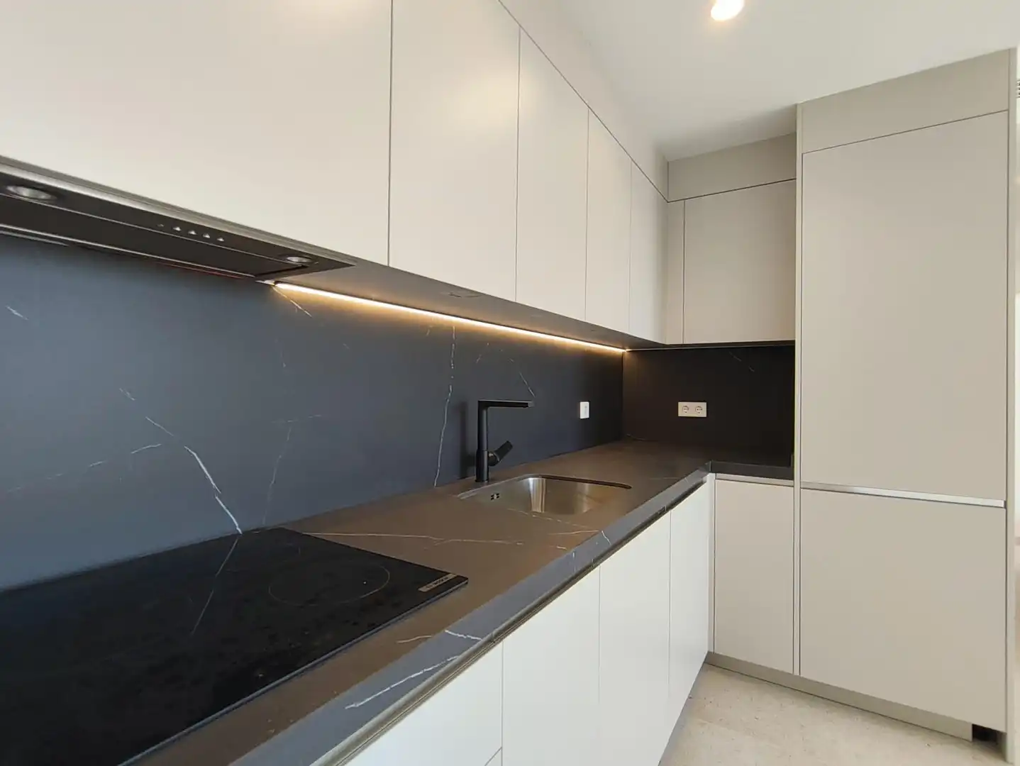 Cocina de Ático en venta en Villajoyosa / La Vila Joiosa con Aire acondicionado, Jardín privado y Terraza