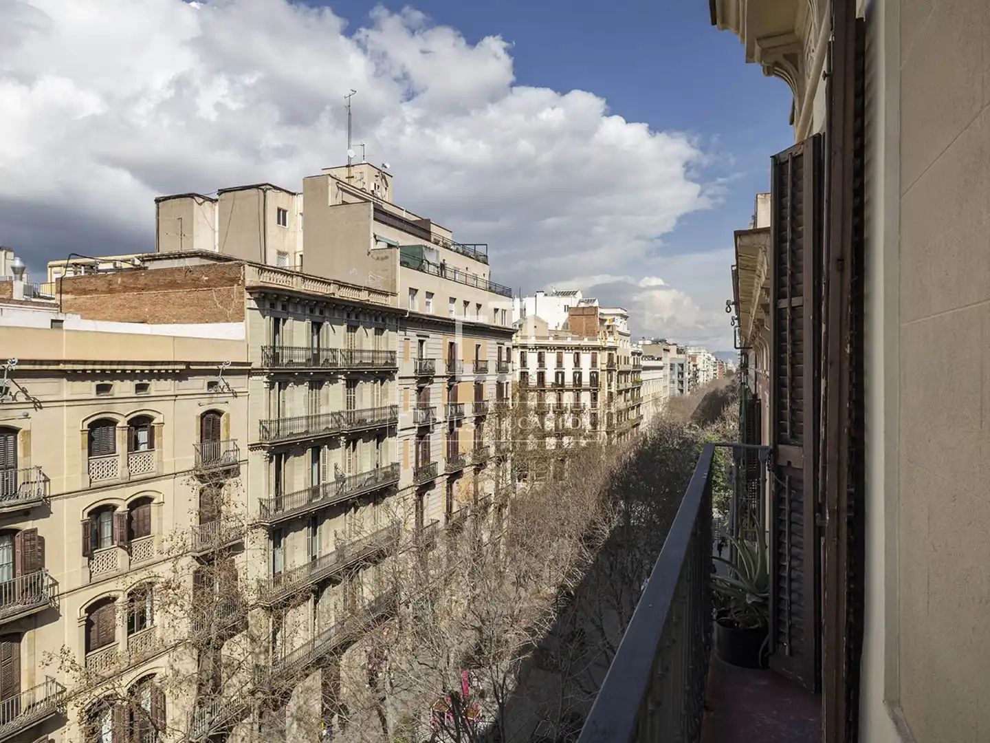 Exterior view of Flat for sale in Barcelona  with Air Conditioner, Heating and Parquet flooring