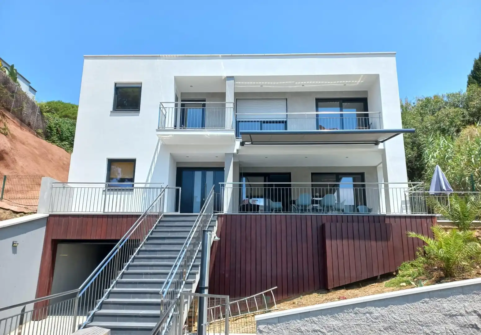 Vista exterior de Casa o chalet en venta en Calella con Aire acondicionado, Calefacción y Jardín privado