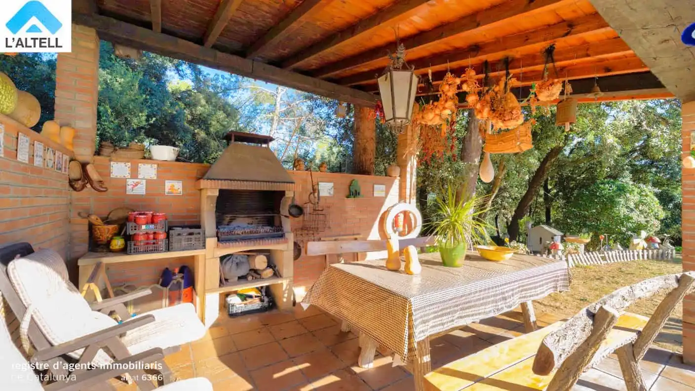 Terrasse von Haus oder Chalet zum Verkauf in L'Ametlla del Vallès mit Klimaanlage, Heizung und Privatgarten
