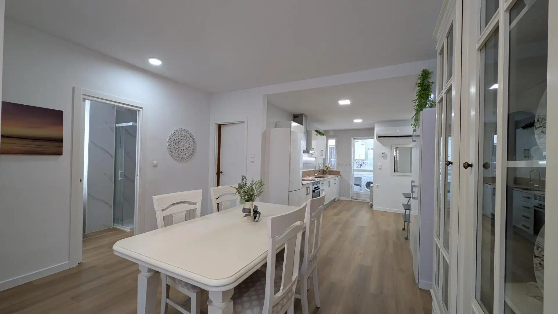 Dining room of Flat for rent in Armilla  with Heating, Terrace and Furnished