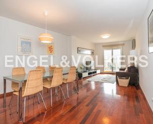 Living room of Apartment to rent in  Valencia Capital  with Air Conditioner and Balcony