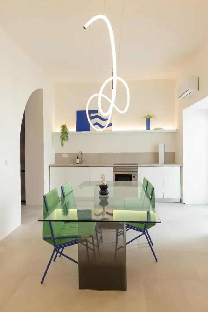 Kitchen of Flat for share in Moncada  with Air Conditioner, Heating and Furnished