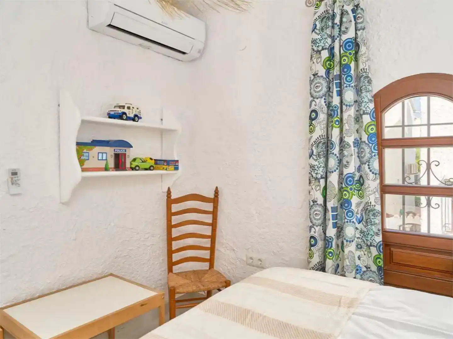 Schlafzimmer von Country house zur Miete in Nerja mit Klimaanlage und Schwimmbad