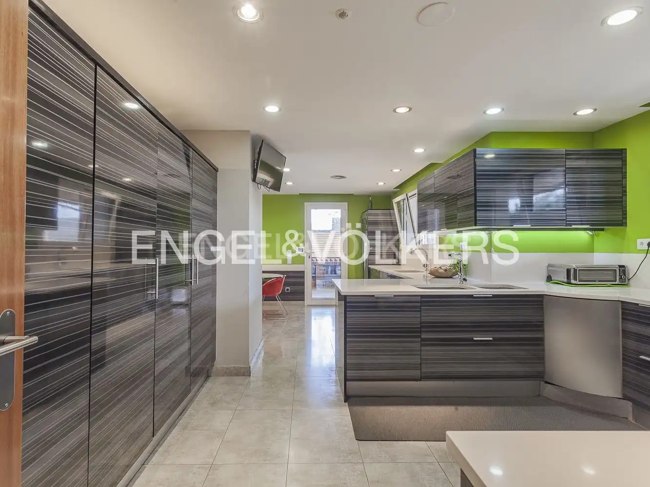 Kitchen of Detached homes for sale in Cerdanyola del Vallès  with Air Conditioner, Heating and Private garden