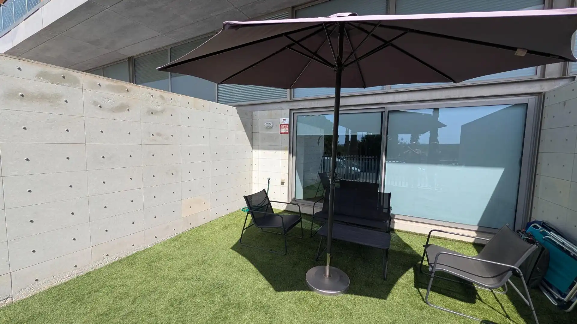 Terrasse von Loft zur Miete in Valencia mit Klimaanlage, Heizung und Möbliert