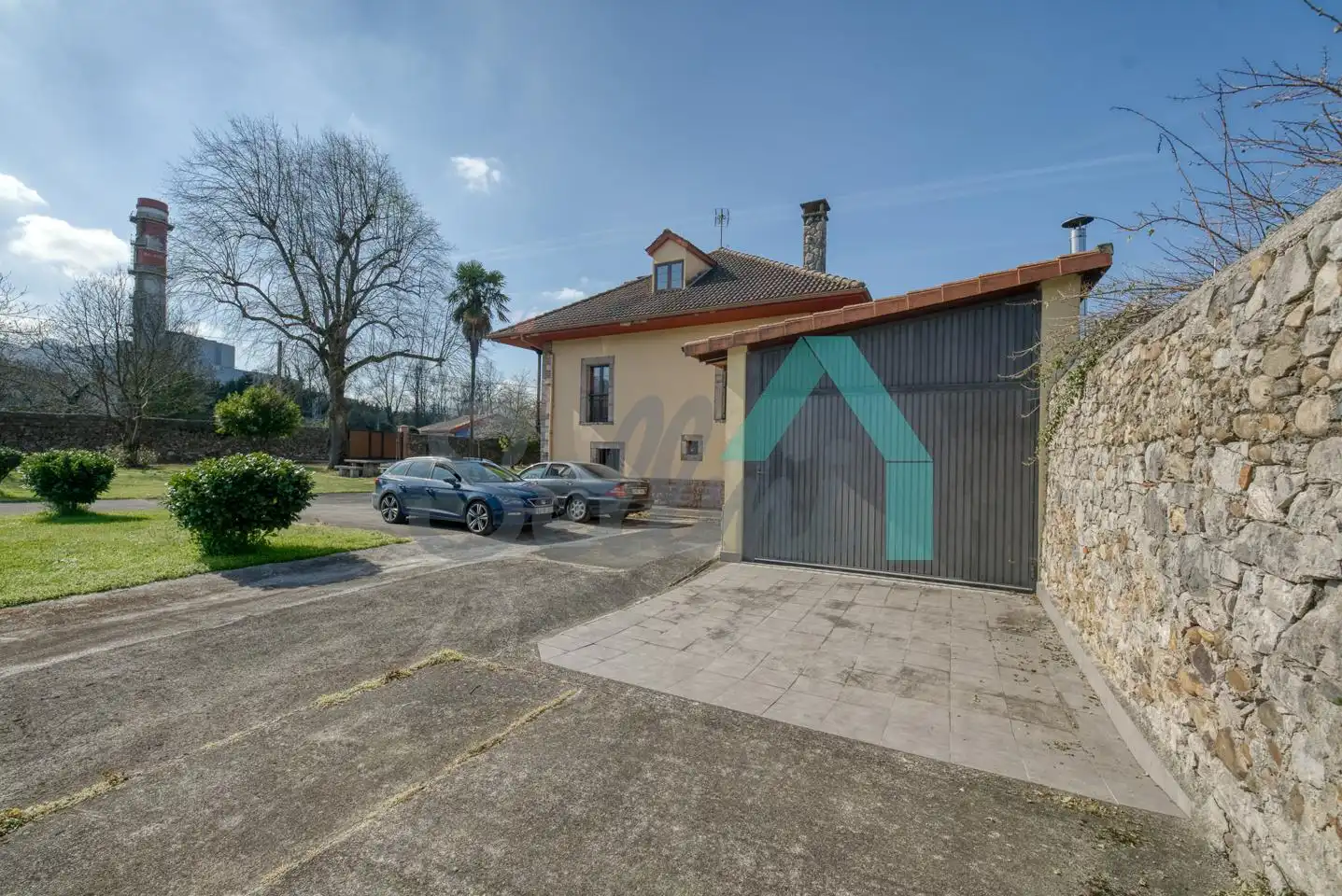 Exterior view of Houses for sale in Ribera de Arriba  with Heating, Private garden and Terrace
