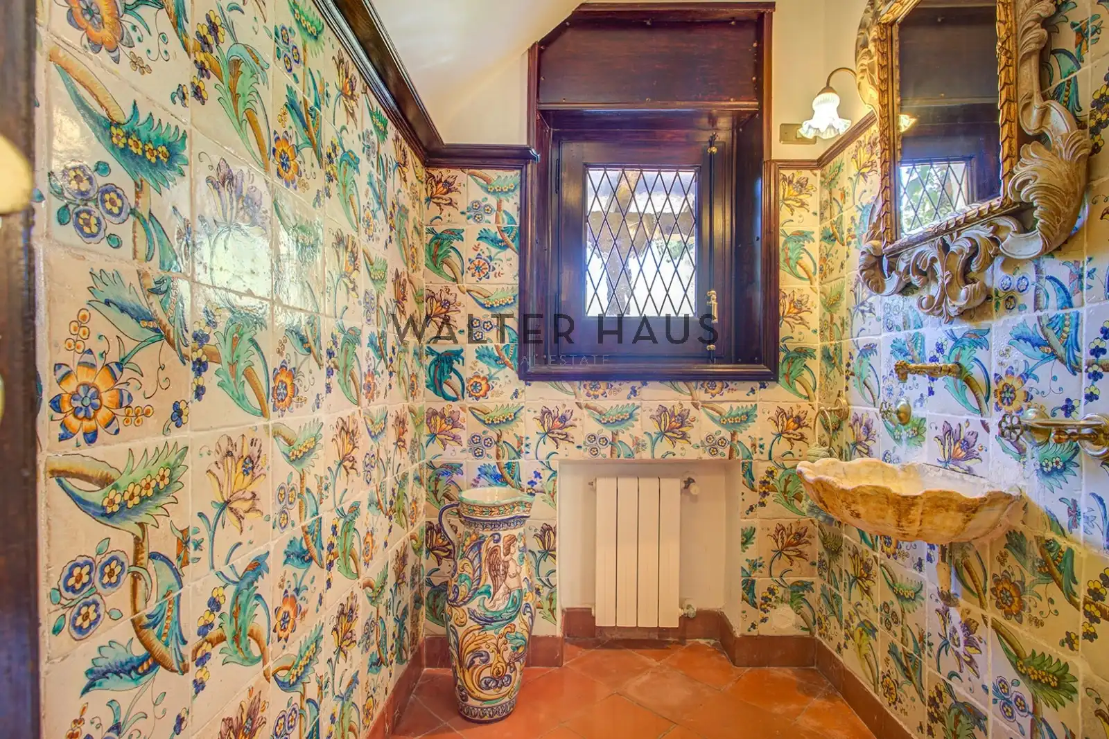 Badezimmer von Haus oder Chalet zum Verkauf in Sitges mit Klimaanlage, Heizung und Privatgarten
