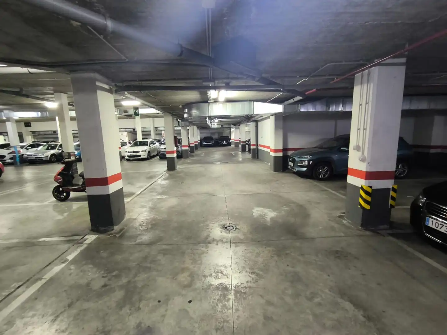 Parking of Flat for sale in Huelva  with Air Conditioner, Heating and Private garden