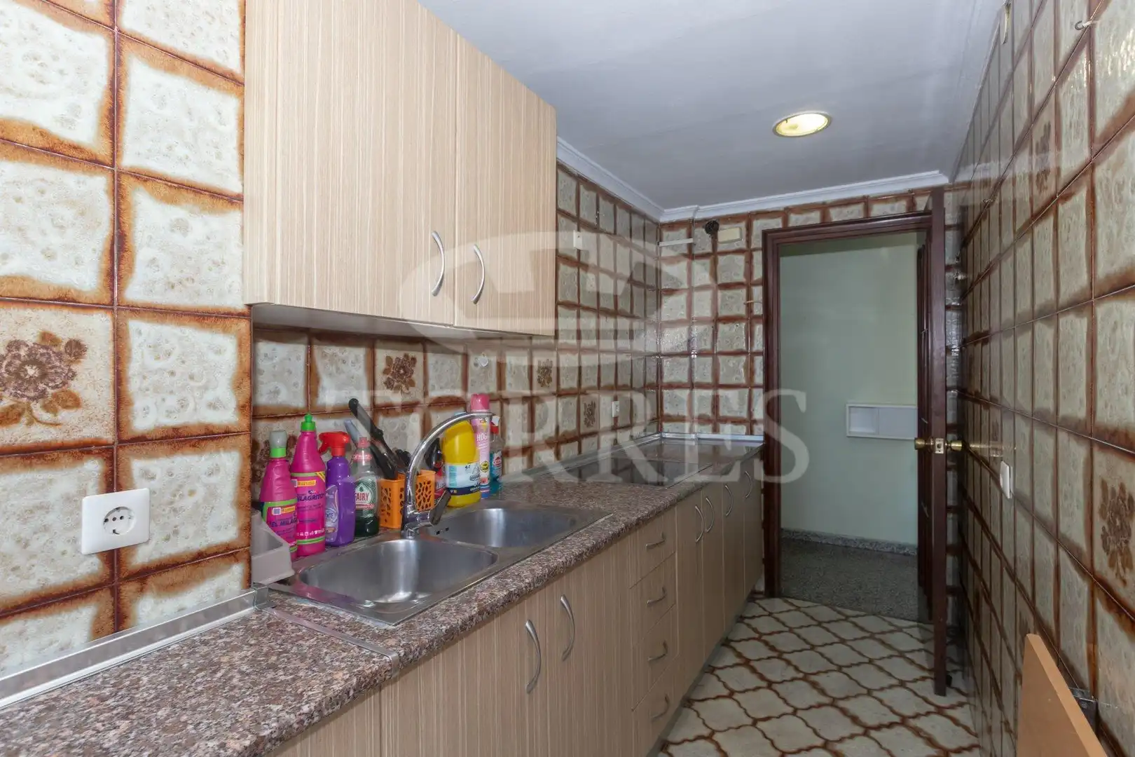 Kitchen of Flat for sale in Málaga  with Air Conditioner and Terrace