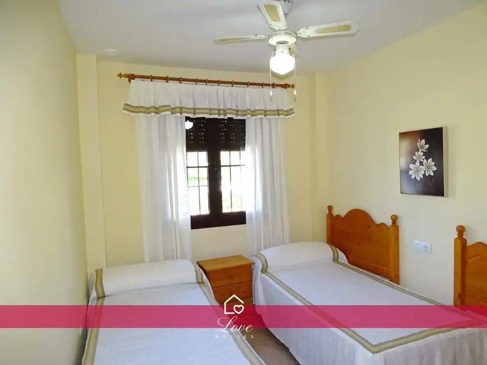 Bedroom of Apartments for sale in Chiclana de la Frontera  with Air Conditioner, Private garden and Community pool