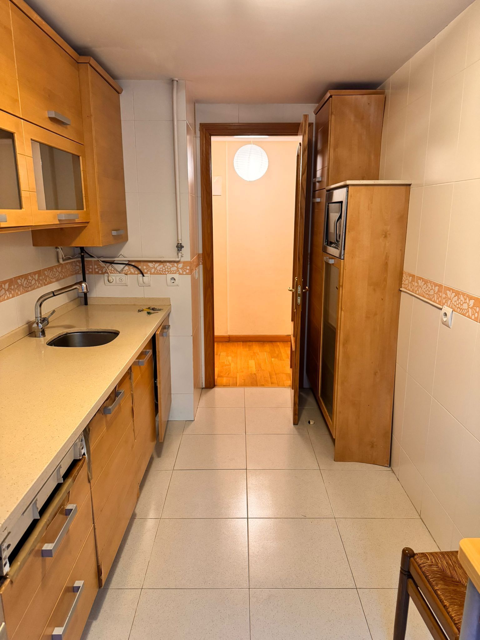 Kitchen of Flat to rent in Valladolid Capital  with Heating, Storage room and Furnished