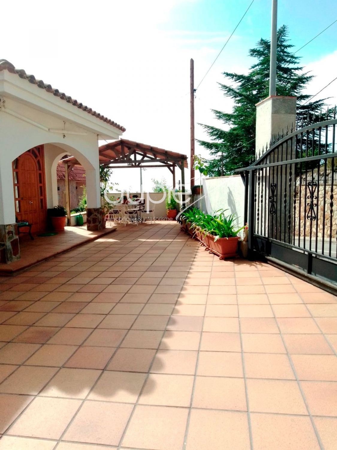 Terrassa de Casa o xalet en venda en Mataró amb Aire condicionat, Jardí privat i Terrassa