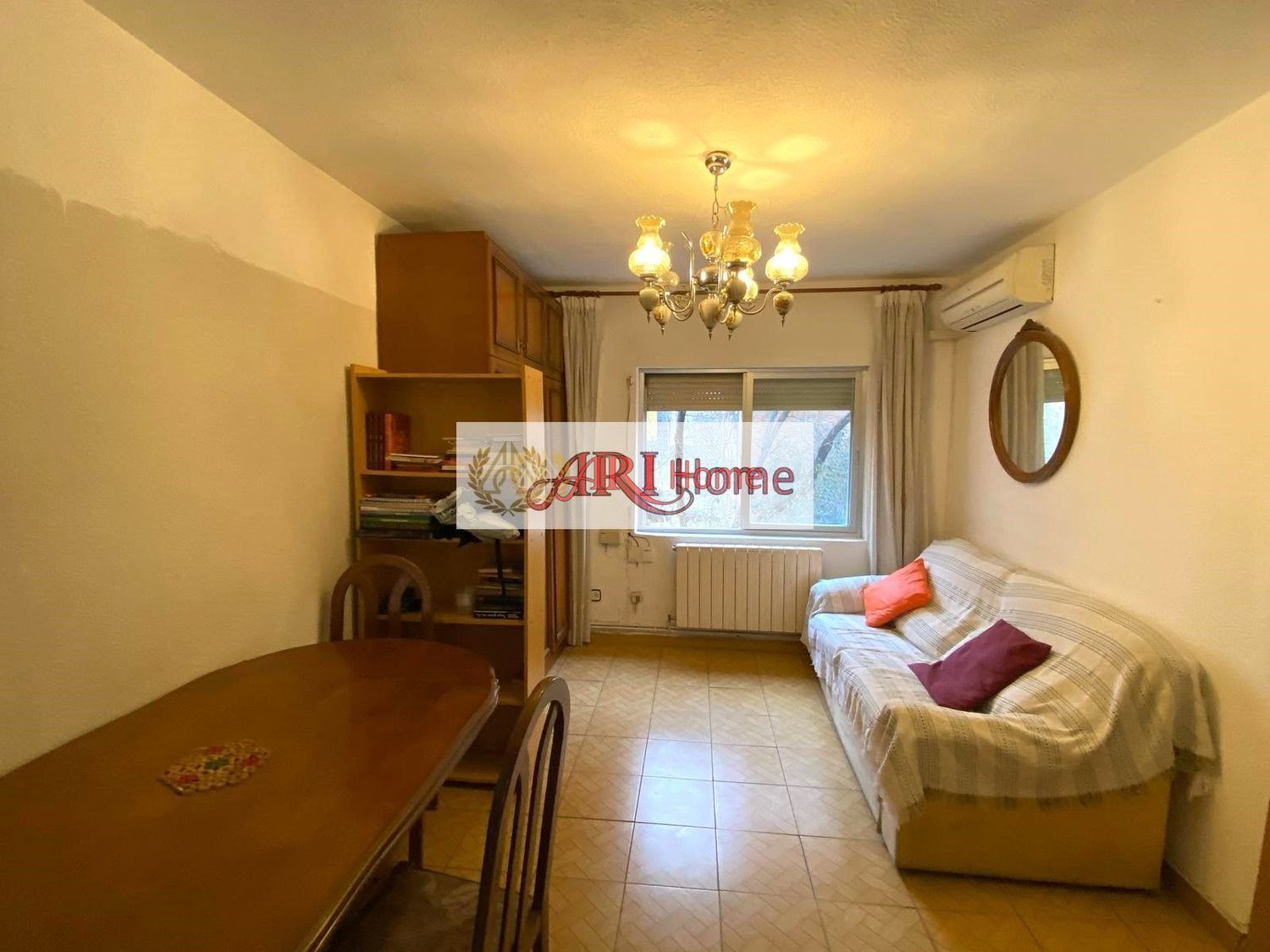 Bedroom of Flat for sale in  Madrid Capital  with Heating, Terrace and Furnished
