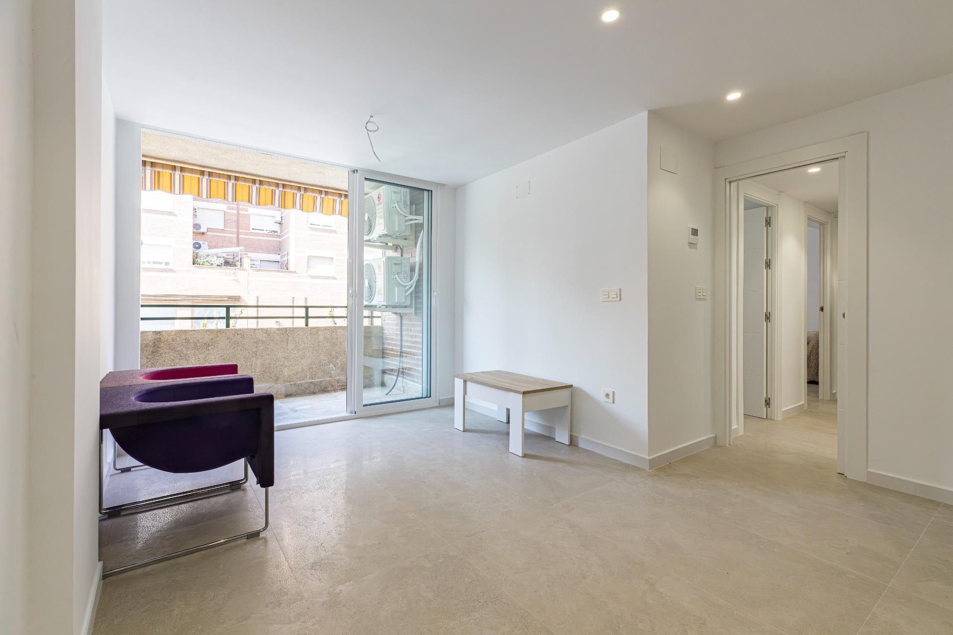 Sala de estar de Piso en venta en  Murcia Capital con Aire acondicionado y Balcón