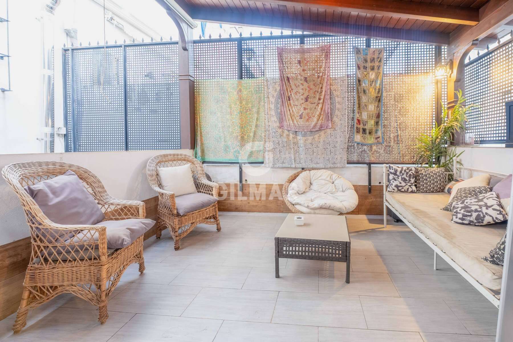 Terrassa de Casa adosada en venda en  Sevilla Capital amb Calefacció