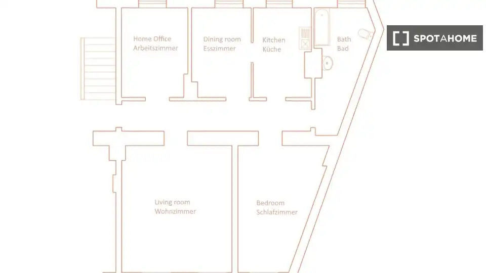 Apartament per a compartir en Collado de la Vera amb Aire condicionat, Calefacció i Terrassa