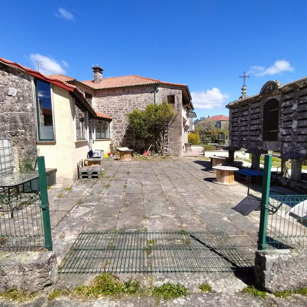 Terrassa de Finca rústica en venda en Caldas de Reis amb Jardí privat, Terrassa i Traster