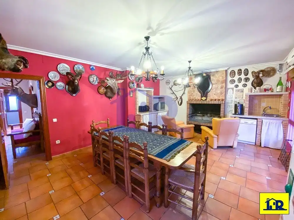 Dining room of Houses for sale in Arcas del Villar  with Air Conditioner, Heating and Terrace