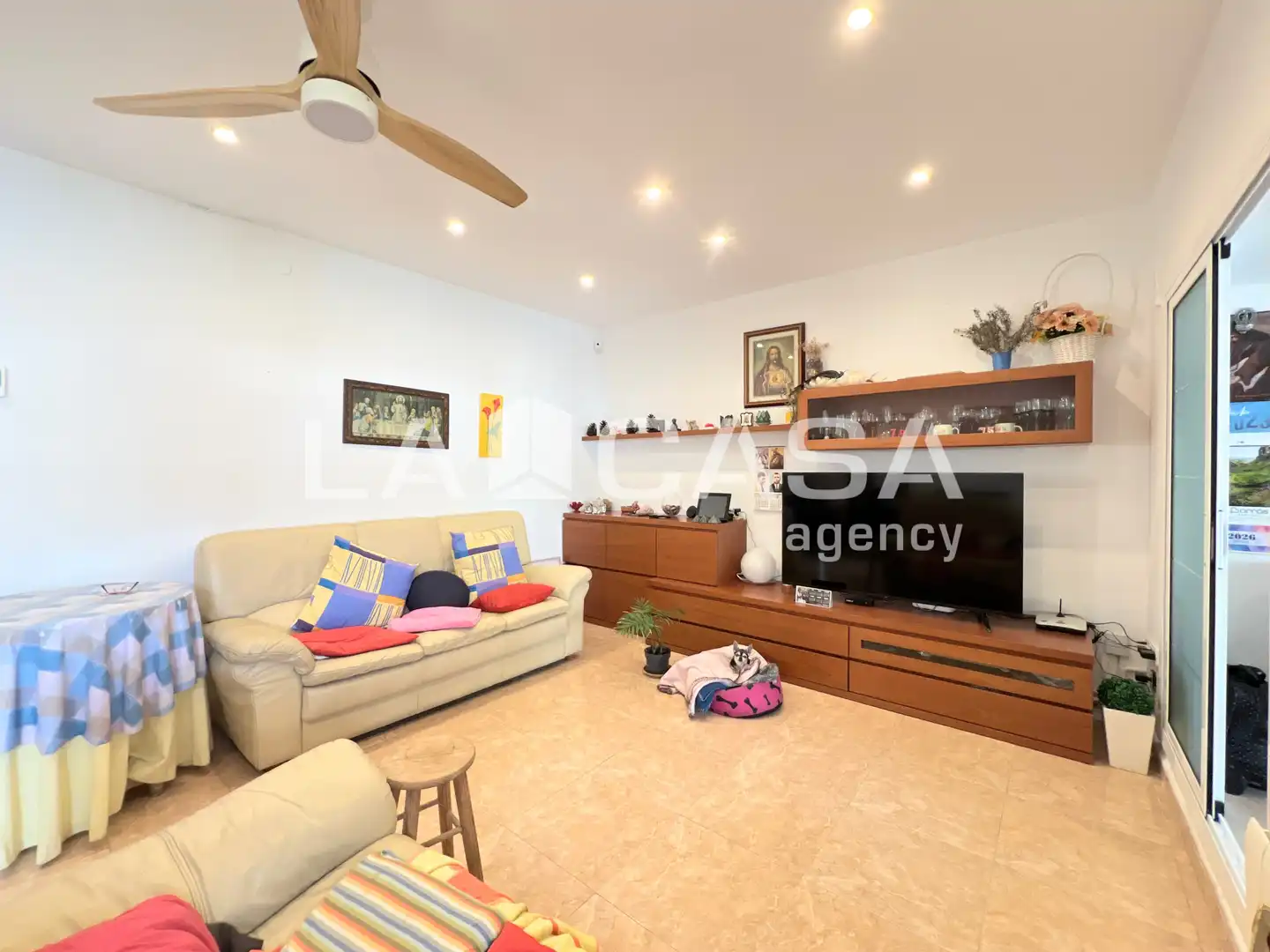 Sala de estar de Ático en venta en Barcelona con Calefacción y Terraza