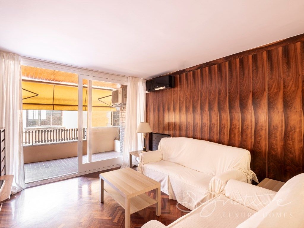 Bedroom of Flat to rent in  Barcelona Capital  with Air Conditioner, Heating and Terrace