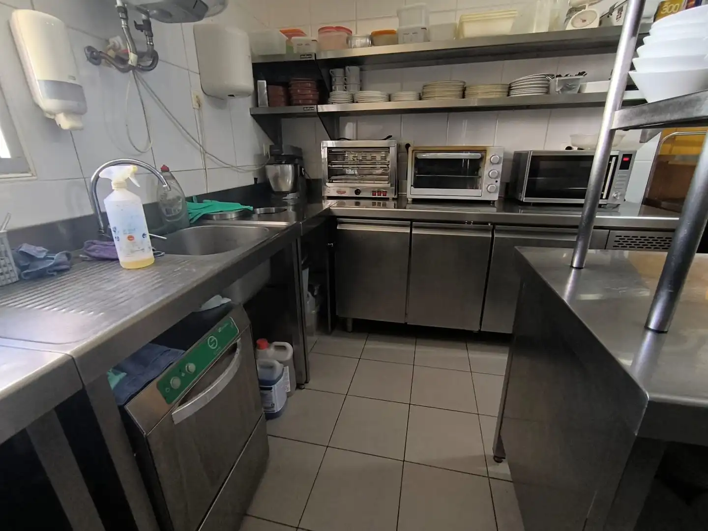 Cocina de Local en venta en El Castell de Guadalest con Aire acondicionado y Amueblado