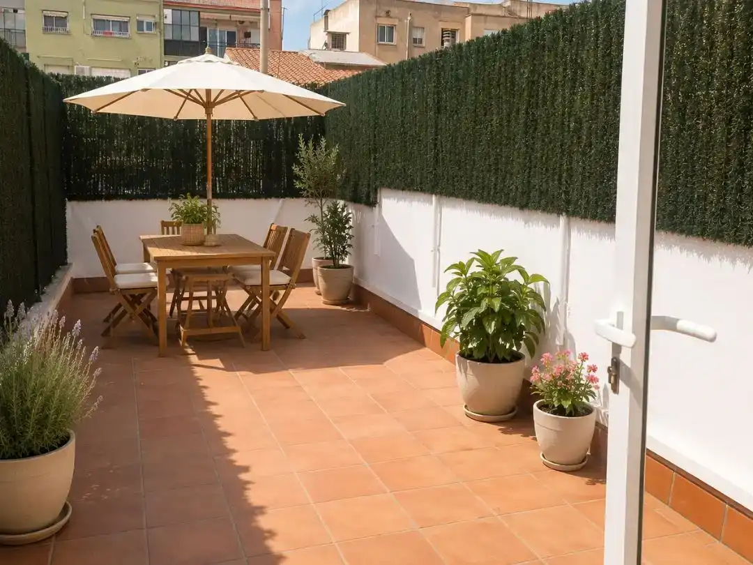 Terrasse von Erdgeschoss zum Verkauf in El Prat de Llobregat