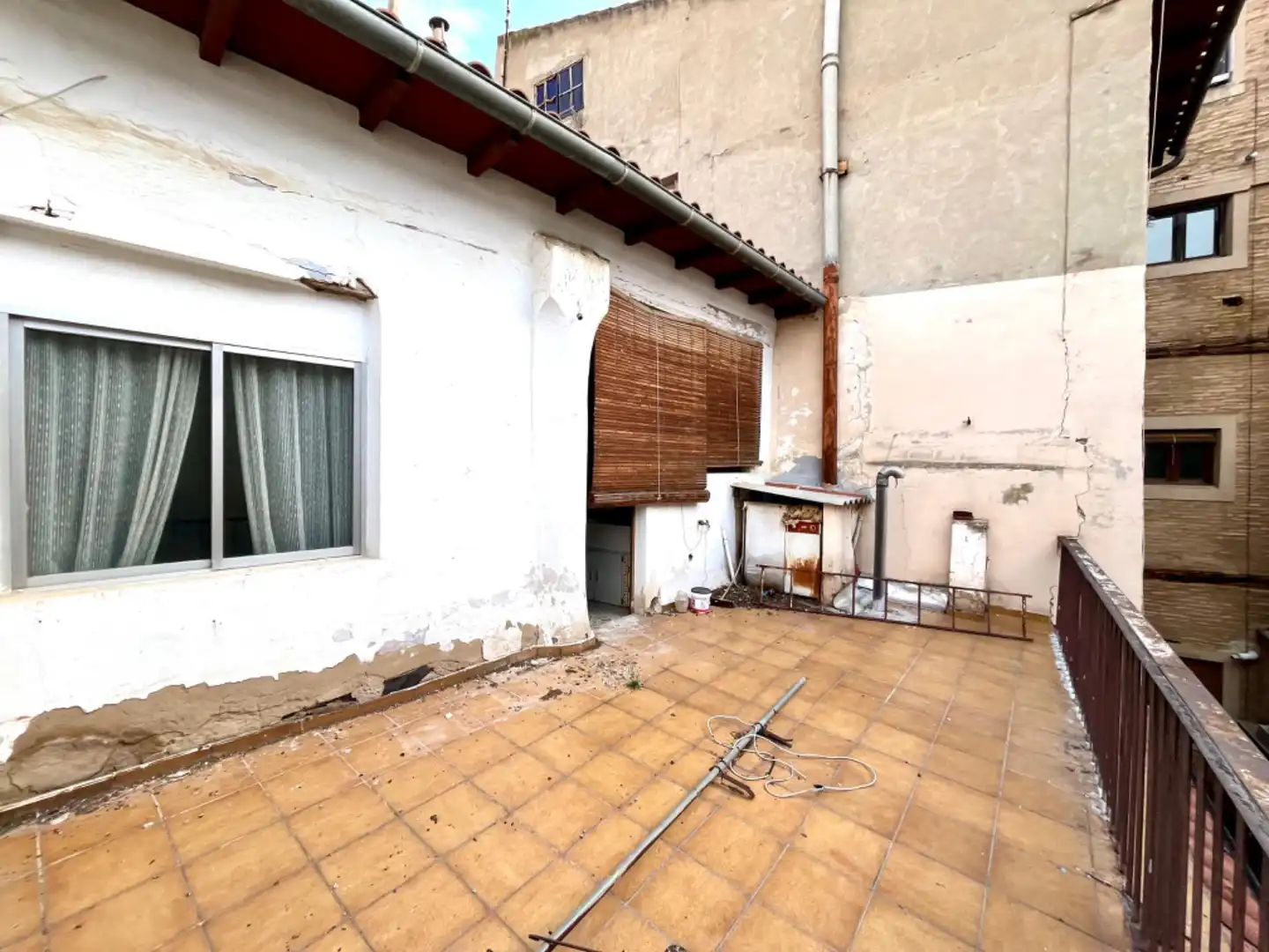 Terrace of Flat for sale in Tudela  with Heating, Terrace and Storage room