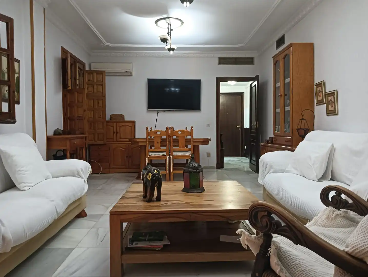 Living room of Flat for sale in Jerez de la Frontera  with Air Conditioner and Balcony