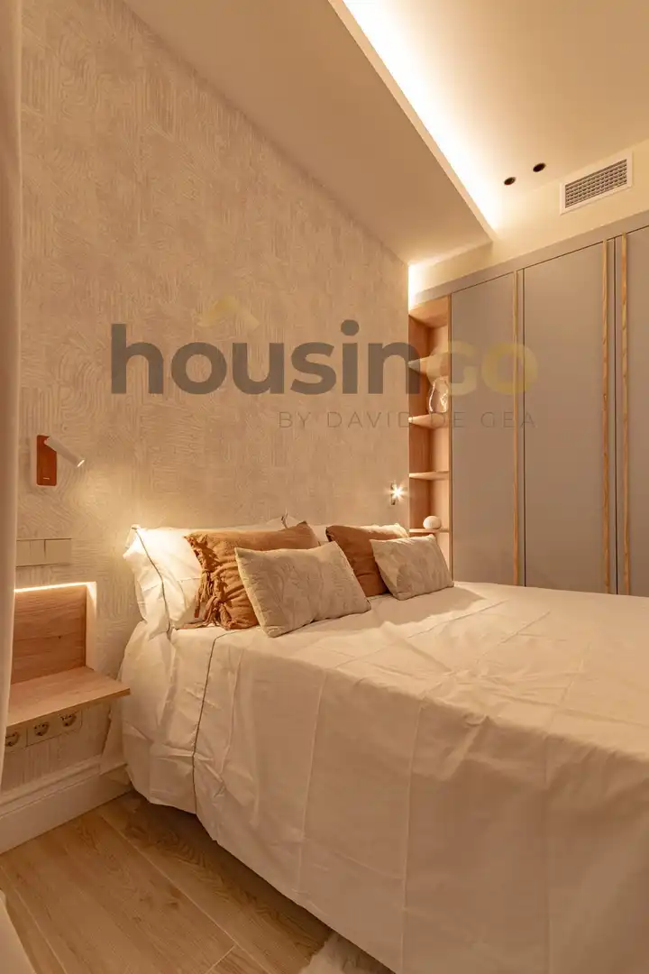 Schlafzimmer von Wohnung zum Verkauf in Barrio de Salamanca