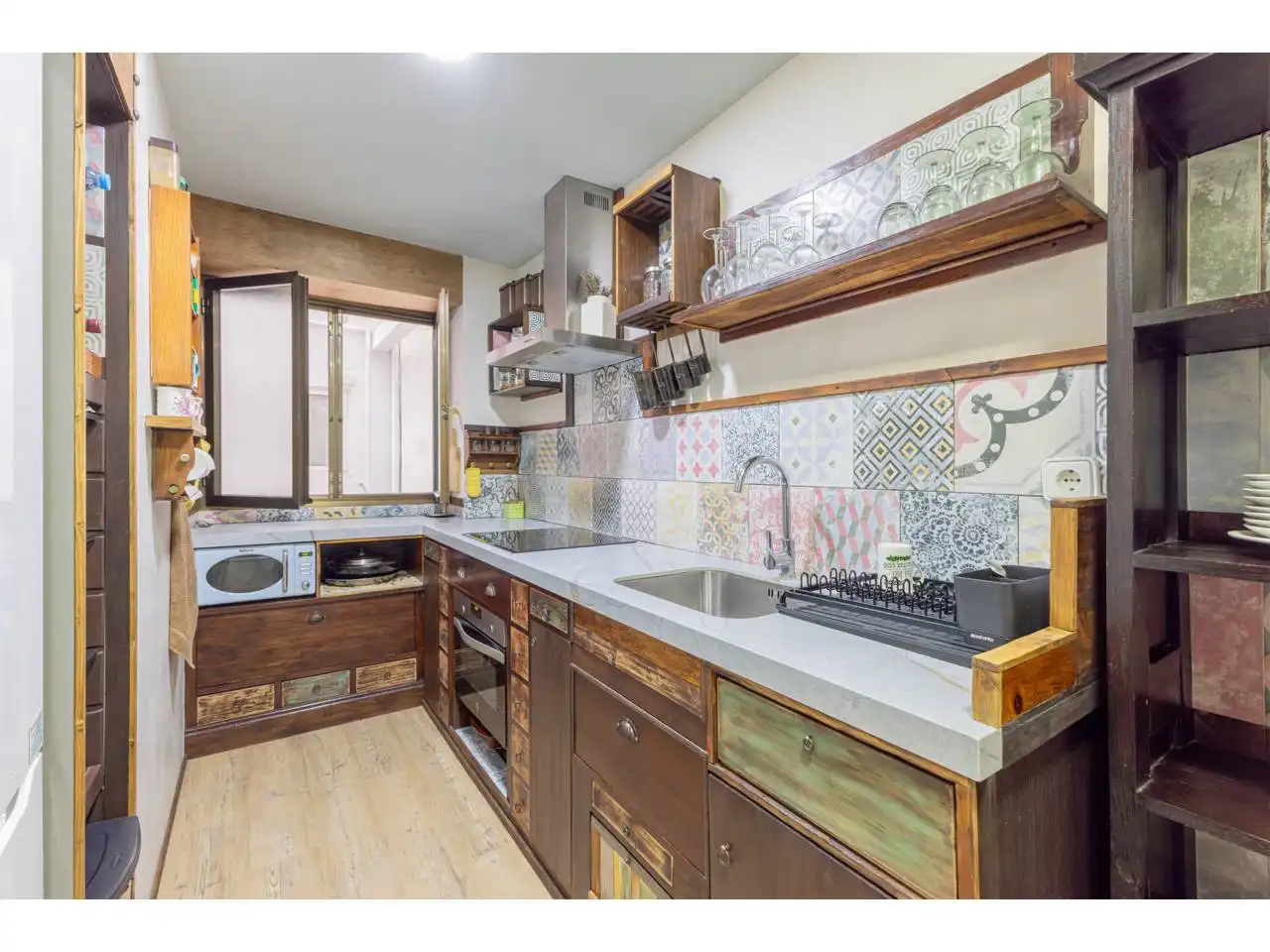 Cocina de Piso en venta en Valencia con Aire acondicionado, Parquet y Balcón