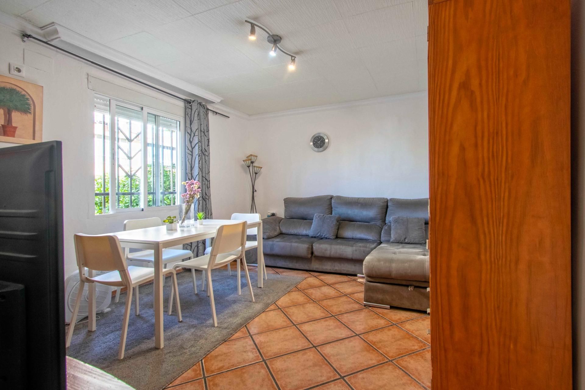 Sala de estar de Piso en venta en  Sevilla Capital con Aire acondicionado y Terraza