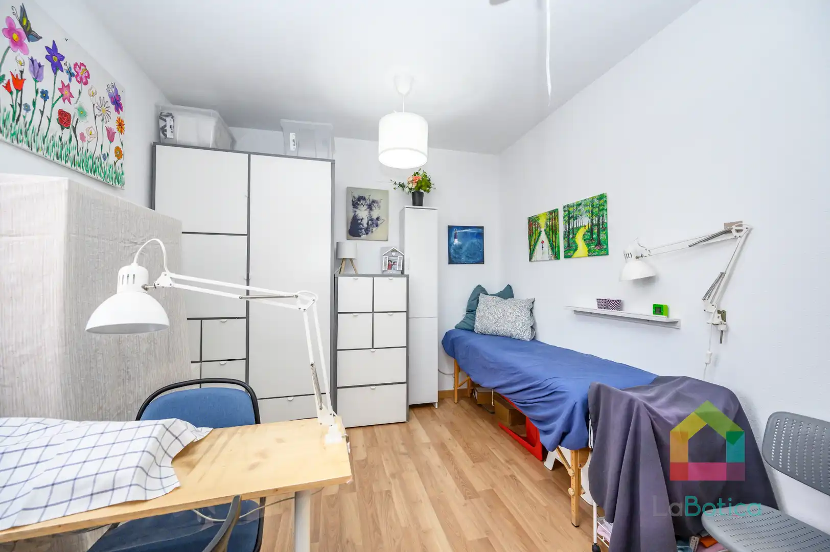 Bedroom of Flat for sale in Gerindote  with Air Conditioner, Heating and Oven