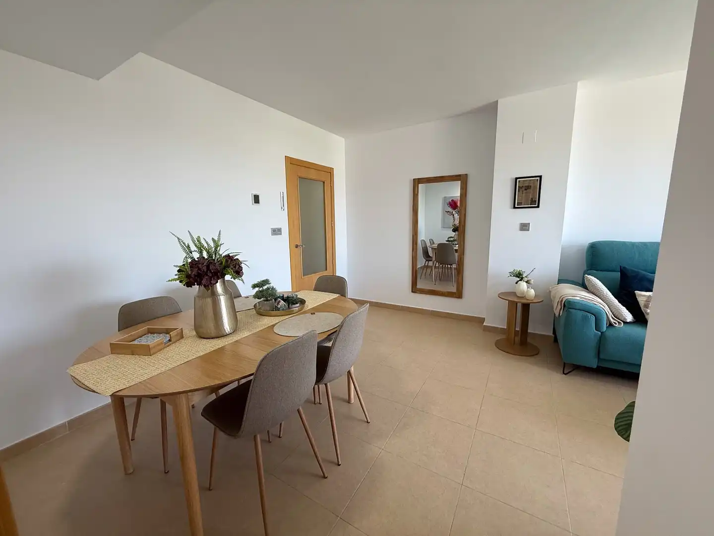 Esszimmer von Wohnung zum Verkauf in Dolores mit Klimaanlage, Heizung und Privatgarten