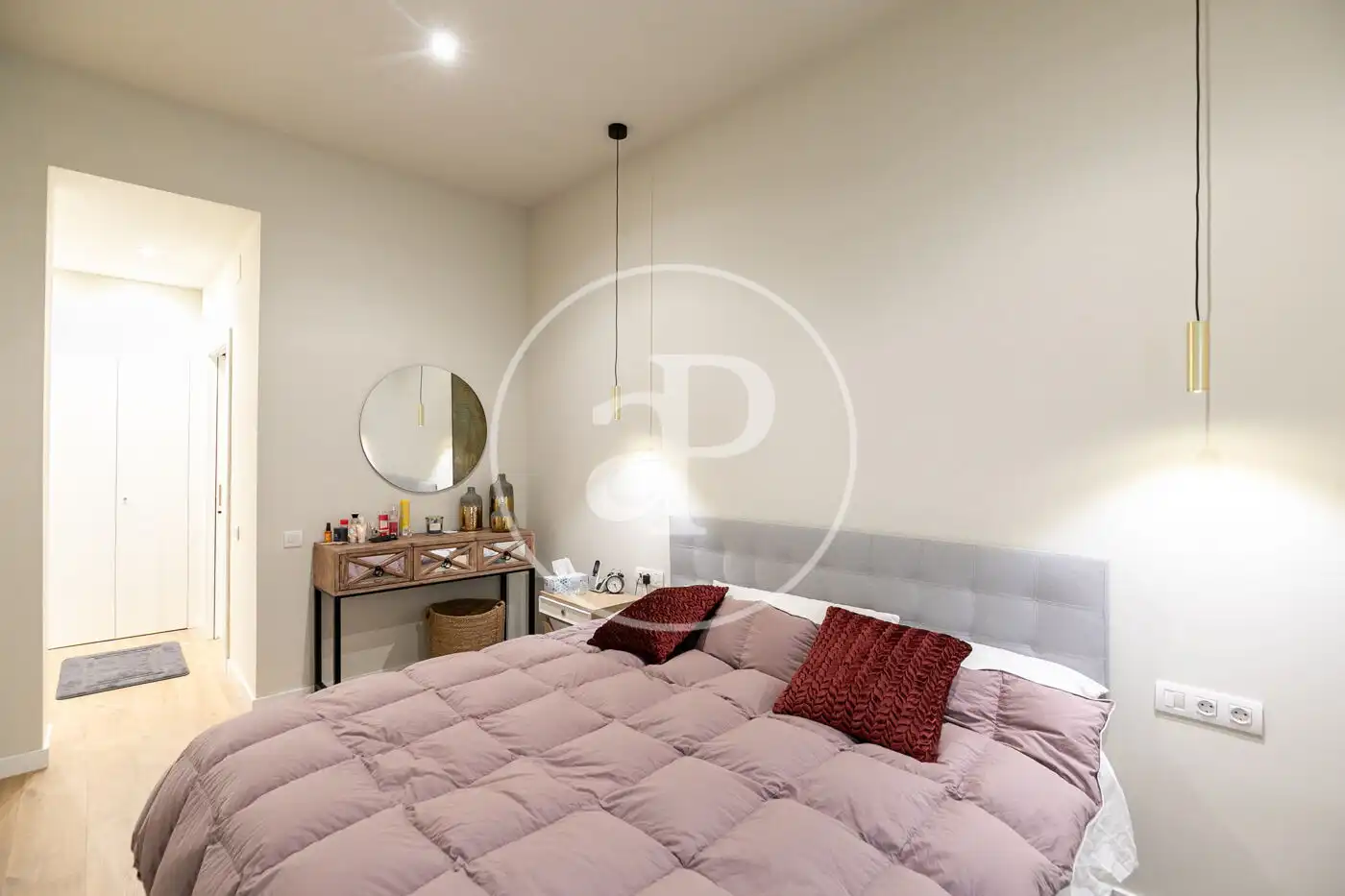 Schlafzimmer von Wohnung zum Verkauf in Barcelona mit Klimaanlage, Heizung und Möbliert