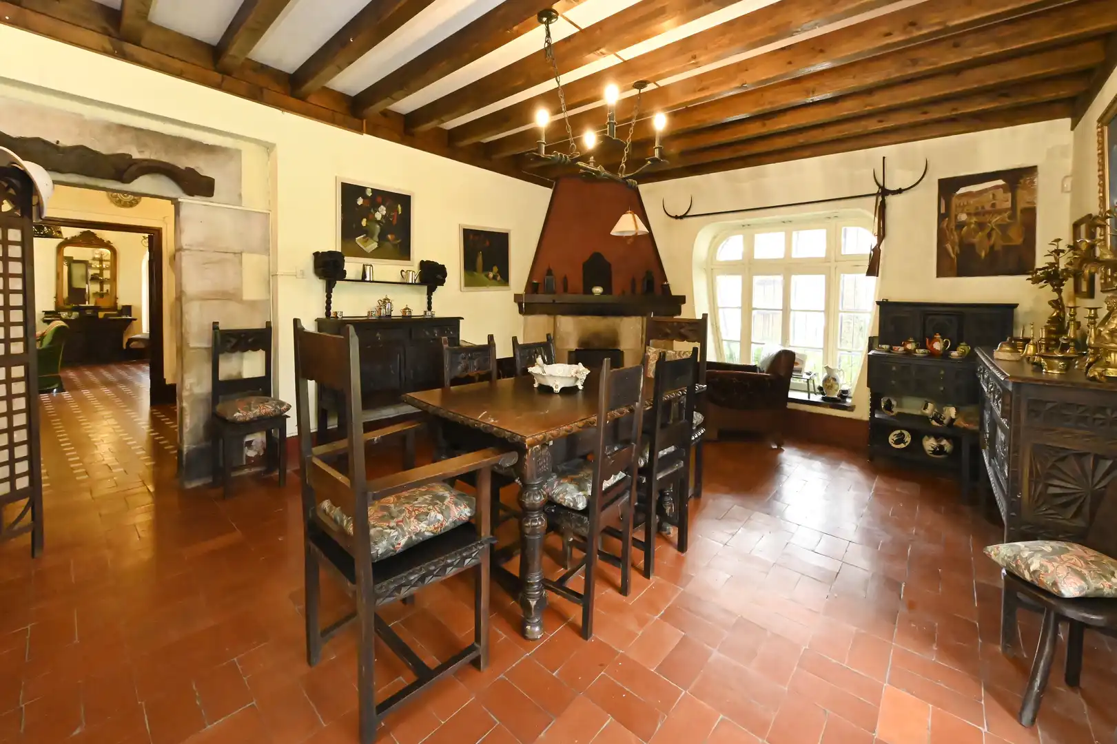 Comedor de Casa o chalet en venta en Cabezón de la Sal con Calefacción, Jardín privado y Terraza