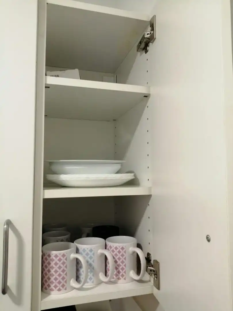 Küche von Wohnung zur untervermieten in Barcelona mit Waschmaschine