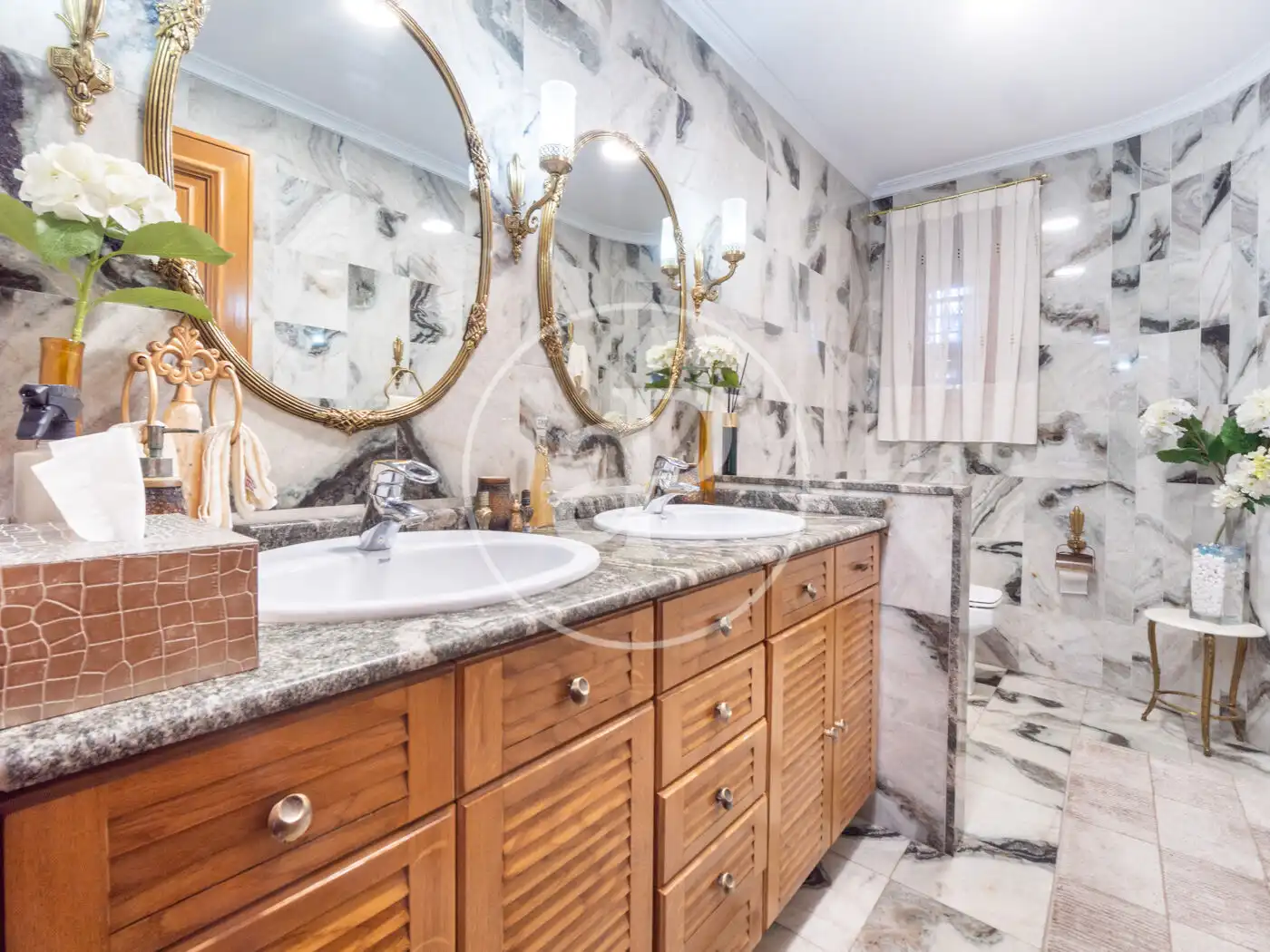 Baño de Casa o chalet en venta en Godella con Aire acondicionado, Calefacción y Jardín privado