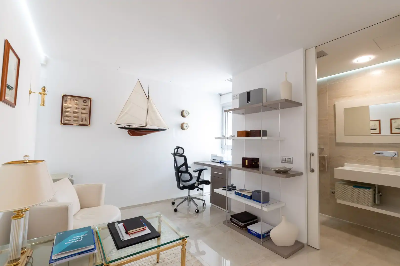 Living room of Houses for sale in Altea  with Air Conditioner, Private garden and Terrace