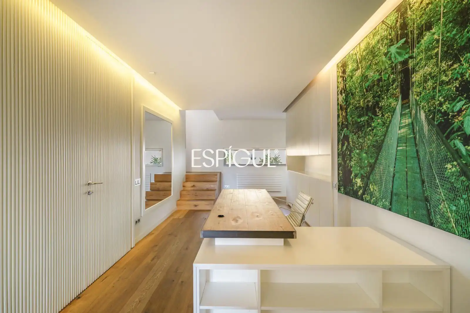 Sala d'estar de Dúplex en venda en Tiana amb Aire condicionat, Calefacció i Parquet