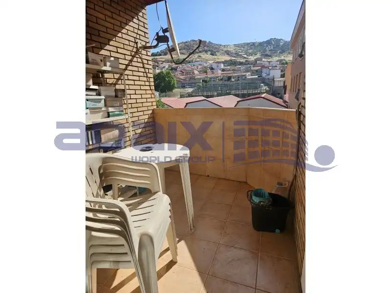 Balcony of Flat for rent in Puertollano  with Air Conditioner, Parquet flooring and Terrace