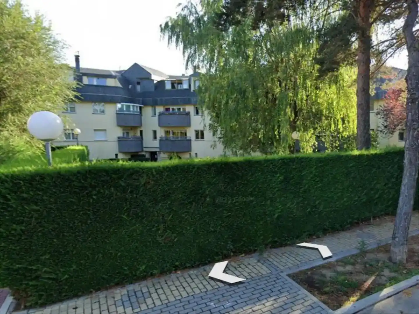 Vista exterior de Pis en venda en Palazuelos de Eresma amb Balcó