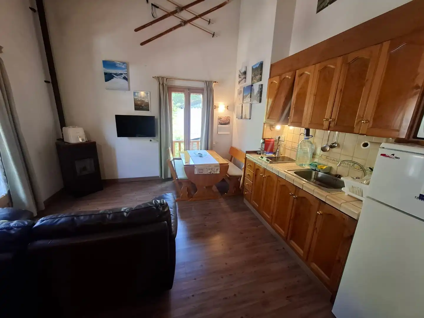 Living room of Flat for sale in Setcases  with Furnished